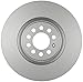 BOSCH 53011389 QuietCast Premium Disc Brake Rotor - Compatible with Select Audi TT, TT Quattro; Volkswagen Golf, Jetta; FRONT - Single