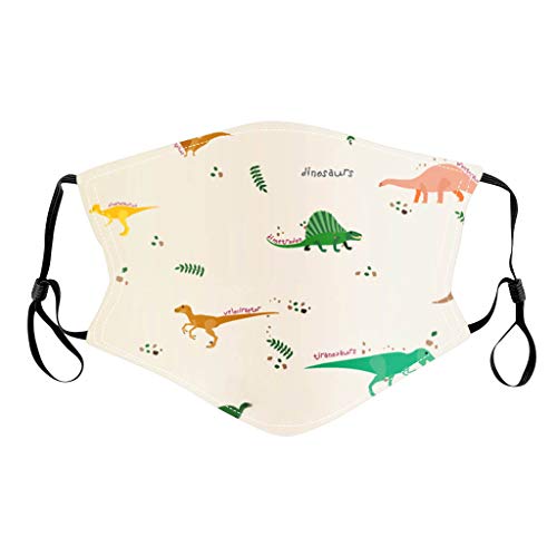 Woybda Lavable Estampado Lindo Pañuelo Niño Multicapa Multifunción Elástica y Transpirable Algodón Reutilizable con Bolsillo Para Filtro Escuela Calle ????á???????????????????? (Multicolor 14, 5pc)