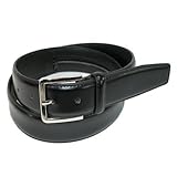Leather Money Belt, Black, 46