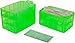 LifeSmart USA Stackable Storage Container Green 50 Adjustable Compartments Compatible with Lego Dimensions LOL Surprise Littlest Pet Shop Arts and Crafts and More (5 Tier)