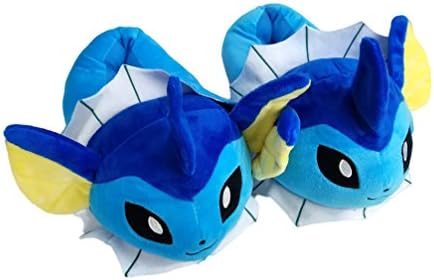 Ultra Soft Plush Vaporeon Pokemon Slippers