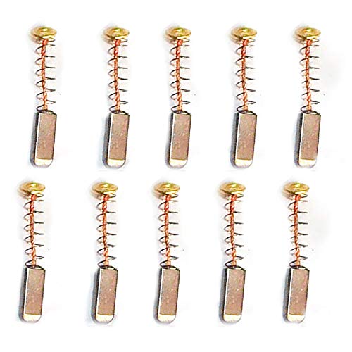 T&F 10 x Carbon Brushes Motor Carbon Pens 3 x 4 x 11 mm Carbon Brushes for Drill