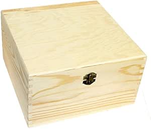 Re-Star Caja de Madera 18 x 31 x 31 cm : Amazon.es: Hogar y ...