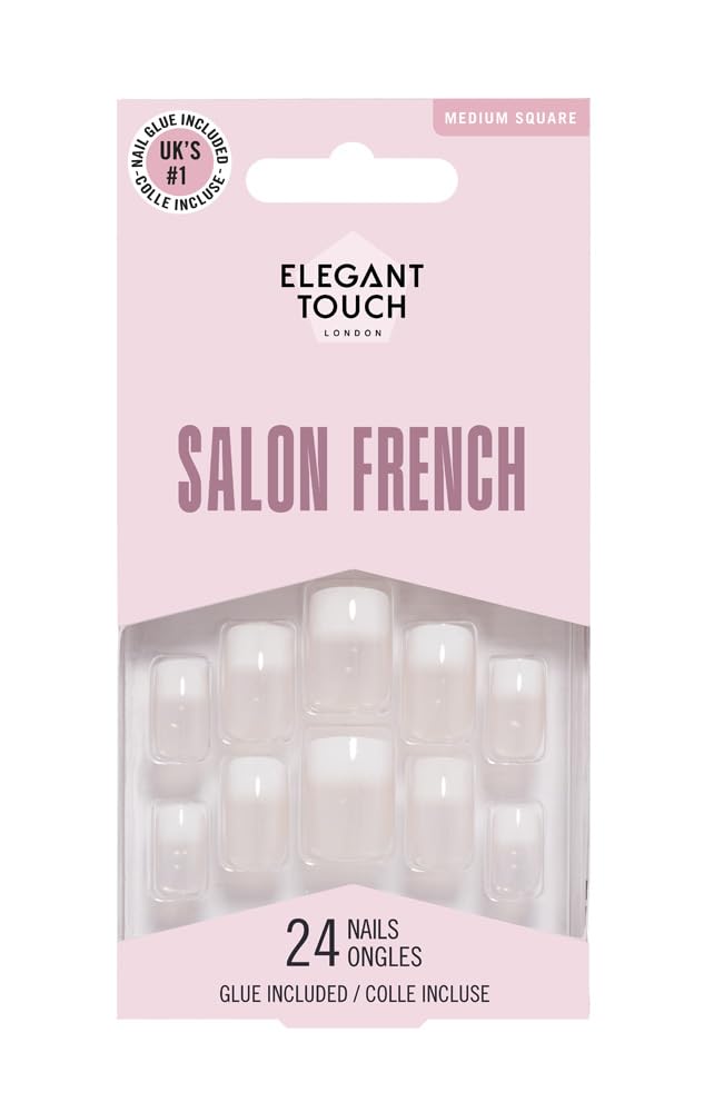 Elegant Touch French Nails 103