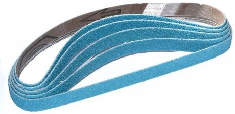 10 x 330mm Zirconium Sanding Belts. Packs of 10 (120 Grit)