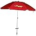 Tommy Bahama Sand Anchor 7 feet Beach Umbrella 2016 with Tilt and Telescoping Pole (Apple Red)