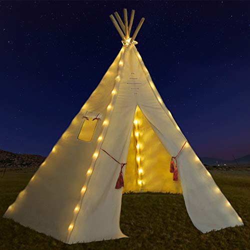 kids teepee with lights
