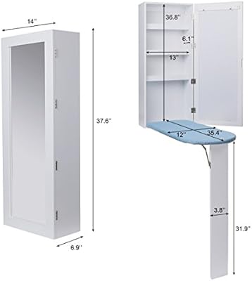 qotone - Mueble de Madera para Planchar o Montar en la Pared ...