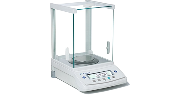 Citizen Scale Cy 204 Cy Series Basic Analytical Balances With Automatic External Calibration Capacity 220 Gm Readability 0 1 Mg Pan Scale 80 Home Kitchen