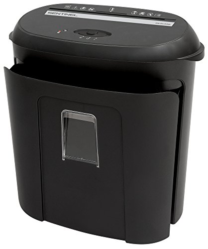 Sentinel-FM100P-On-Guard-10-Sheet-High-Security-Microcut-PaperCredit-Card-Shredder-with-304-Gallon-Pullout-Waste-Bin-Shredder