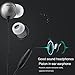 In-ear Earbuds,COSPOR Wired Headphones Hands-free Noise Cancelling Earphones with Microphone
