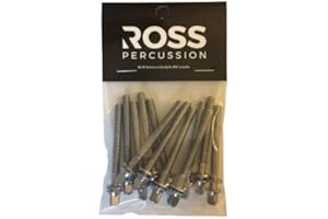 ROSS DRUMHEADS Tension Rods for Drums - ROSS Percussion (1 3/8 inch)