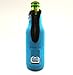 Chuggie Beer Bottle with Two Pockets - Holds Cigarette and Lighter, Phone, Keys, 3mm Neoprene (Blue)