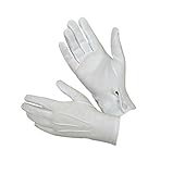 TOOPOOT® White Formal Glove Tuxedo Honor Guard Parade Santa Glove