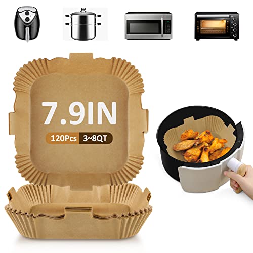 MOSFiATA Air Fryer Disposable Paper Liner Square NonStick Parchment