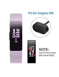 Cable de carga para Fitbit Inspire & Fitbit Inspire HR Smartwatch, cable de carga USB de repuesto para Fitbit Inspire & Inspire HR Charger, e Inspire HR Smart Watch, 2 unidades