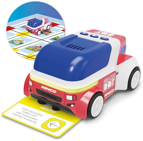 - Carro robô programável usando cartões coloridos | Siga a Linha Marcada | Carro Controlado por Rádio | com Luzes & Som | Desde os 6 anos (NT10061) — foto 2 de 4