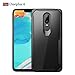 Oneplus 6 Case, Wellci Clear Love Series Ultra Hybrid Heavy Duty Transparent Clear Phone Case for OnePlus 6 (Black)