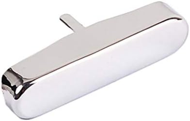 Alnicov Guitar Neck Pickup Cover Metal Sealing Cap for TL Tele Telecaster Style Electric Guitar Chrome - Image 3