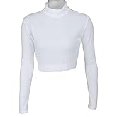 Cheer Fantastic Turtleneck Midriff Crop Top Cheerleading and Dance