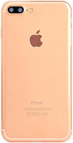 Dfifan[Ultra slim] Iphone 7 Case Clear Phone Case [Flexible Soft TPU ]Apple Iphone 7 Cover (iphone 7 plus rose gold)