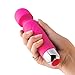 Cordless Vibrating Wand Massager by Maison Vesta - Waterproof, Mini & Rechargeable | Magic Relief for Stress & Muscle Pain | Multi-speed, Powerful | Personal Travel Gift for Women | Body Safe Silicone