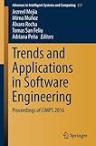 Image de Trends and Applications in Software Engineering: Proceedings of CIMPS 2016 (Advances in Intelligent Systems and Computing)