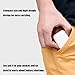 Wireless Charging Case Replacement Compatible with Air Pods with Bluetooth Pairing Sync Button (Air Pods not Included), Earbuds Protective Cover with Built-in Battery Charge 5 Times (White)