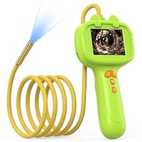 JDZ Kids Borescope Toy with Light, STEM Educational Toy, Birthday Gift for Boys Girls, Outdoor, Nature Exploration, Kids Toy for 4 5 6 7 8 9 10 Years Old
