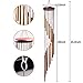 4-FQ Wind Chimes, Wind Bells Outdoor Long Garden Chimes Wind Chimes Outdoor Amazing Grace Windchimes Large Deep Tone for Home Garden Decoration (Golden)