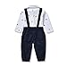 Ferenyi US Baby Boys Formal Party Wedding Tuxedo Jumpsuit Overalls Rompers
