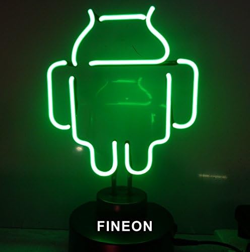 ROBORT Sculpture Neon Signs Indoor Glass tube Neon Signs with on/off switch on base A4 Size,Business Signs with Cocktails Parrot Sculpture