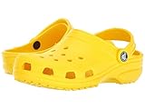 Crocs Unisex Classic Clog, Lemon, 6 US Men/8 US Women