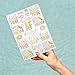 xo, Fetti 32 Bride Tribe Metallic Tattoos | Bachelorette Party Decorations, Bridesmaid Favor + Bride to Be