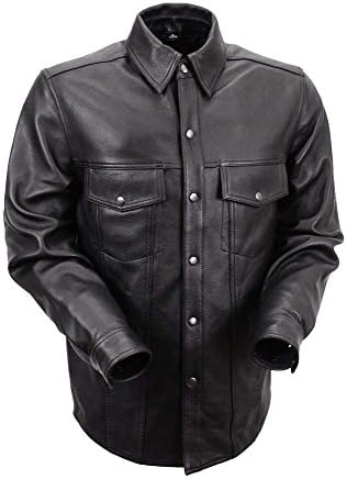 Men's Soft Lamb Shirt with Snaps