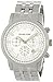 Michael Kors Men's MK8072 Silver Knurl Chronograph Watch