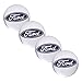 4PCS 56.5mm 2.2'' Auto Car Sticker Wheel Center Hub Cap Logo Aluminium fit for Ford