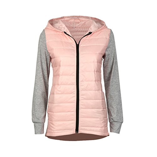 UPC 645338090141, Women Coat,Haoricu Fall Women Outwear Winter Warm Down Jacket Coat (XL, Pink)