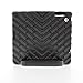 Gumdrop Cases FoamTech Protection for Apple iPad 2/3/4, Black, Rugged, Shock Absorbing, Custom Molded Tablet Cover