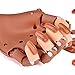 Hiistar Nail Trainning Practice HandNail Display Manicure Supply Flexible Movable False Fake Hands for Nail Manicure-Best Manicure DIY Print Practice Tool