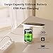 TOPROAD Water Bottle Pump, USB Charging Universal Electric Water Dispenser,Upgrade Touch Button Automatic Drinking Water Jug Pump for 2-5 Gallon Bottle
