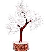 KACHVI Healing Stones Tree Seven Chakra Tree Bonsai Money Tree Home Decor Crystal Gifts Ornaments...