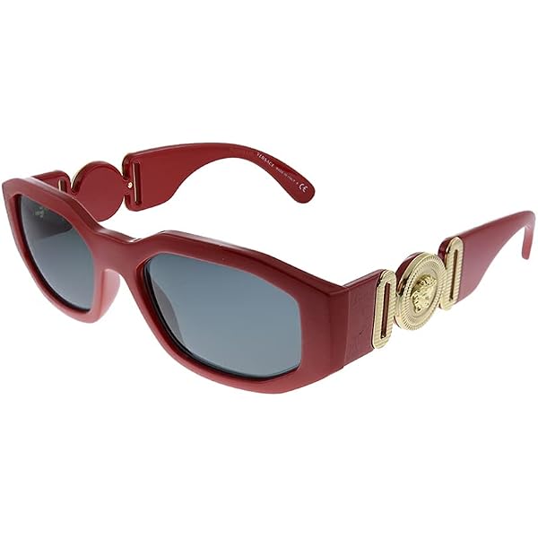 Versace Woman Sunglasses Red Frame, Dark Grey Lenses, 53MM 0400020860281_REDHAVANADARKGRE  main image 3