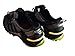RUMBLE 24/7 Night Running Gear Shoe Lights- Flashing LED Reflective Gear for Runners, Joggers, Bikers, Kids & Pets (One PAIR) Black