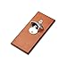 Wall Mounted Magnetic Bottle Opener and Cap Catcher with Hanging Kit, Made with Premium Beech Wood and Upgraded Stronger Magnets for Home Bar Kitchen or Man Cave