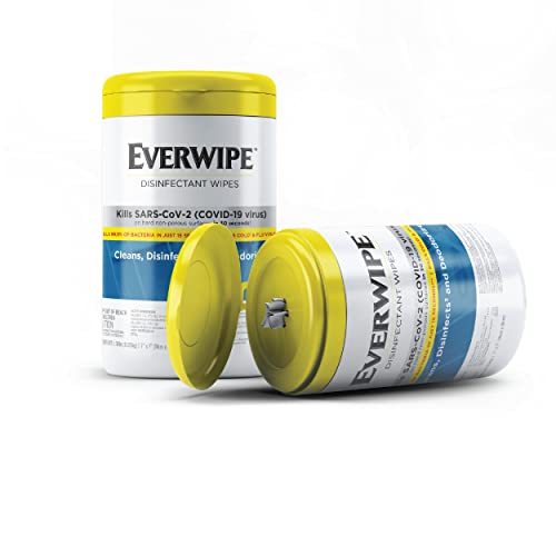 EVERWIPE Disinfectant Wet Wipes MultiSurface Cleaning and Deodorizing
