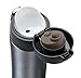 LifeSky Insulated Travel Coffee Mug, Stainless Steel (16 oz), BPA-Free , Lid Lock (Dark Gray)