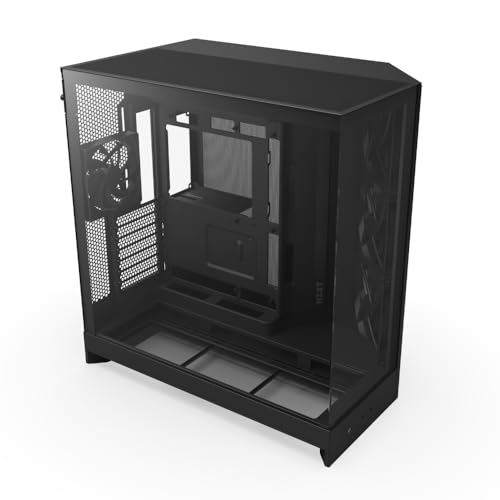 NZXT H9 Flow - Dual-Kammer ATX PC-Gehäuse - Schwarz
