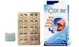 2018 New Package NOSK Pink Frame (Mid Size) Nasal Filter FDA Approval !!! PLUS NOSK Case