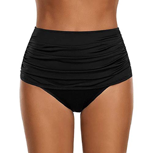 image for REYO Swimsuits REYO Women's High Waist Swim Bottom Ruched Bikini Tanki
